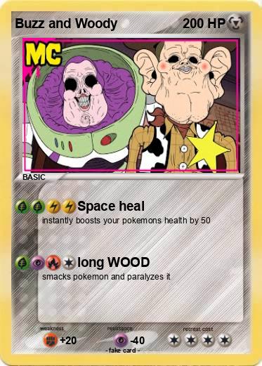 Pokemon Buzz and Woody