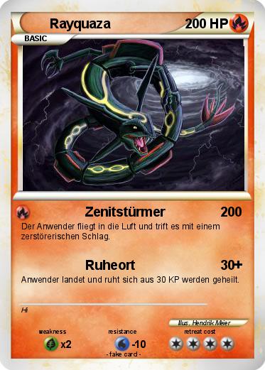Pokemon Rayquaza