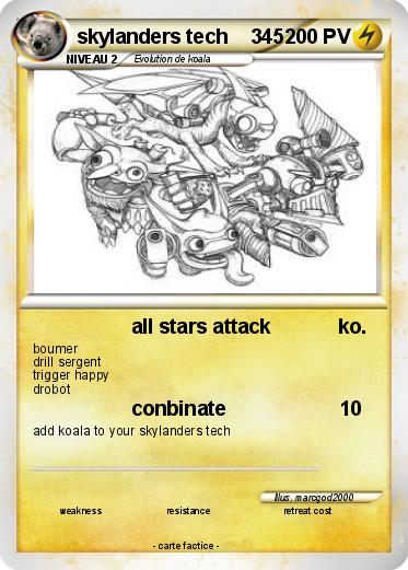 Pokemon skylanders tech    345