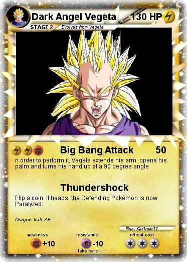 Pokemon Dark Angel Vegeta