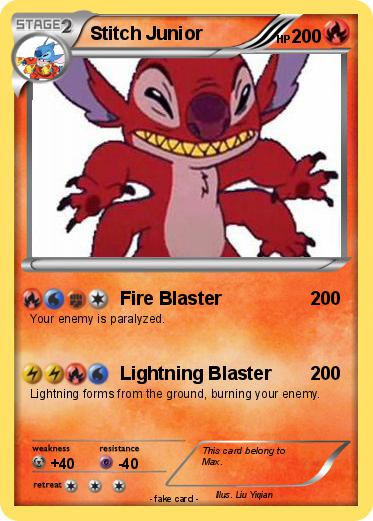 Pokemon Stitch Junior