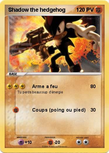 Pokemon Shadow the hedgehog