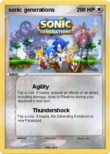 Pokemon sonic generations