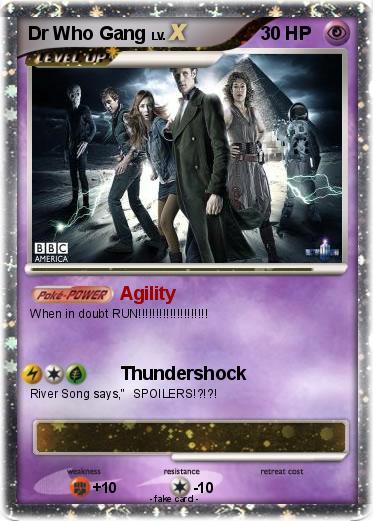Pokemon Dr Who Gang