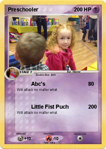 Pokemon Preschooler