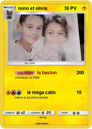 Pokemon nono et olivia