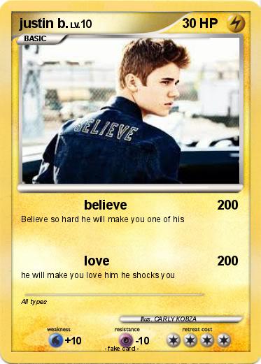 Pokemon justin b.