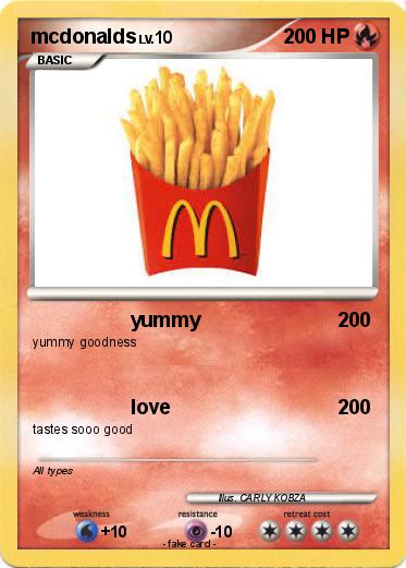 Pokemon mcdonalds