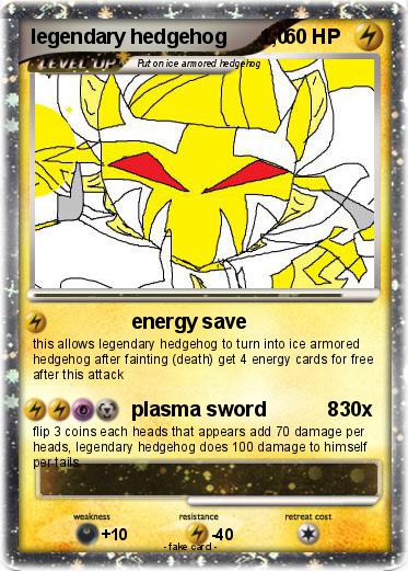 Pokemon legendary hedgehog      1,0                                   1