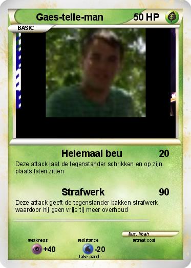 Pokemon Gaes-telle-man