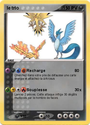 Pokemon le trio