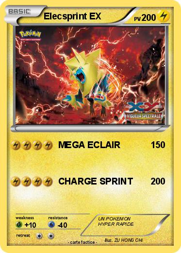 Pokemon Elecsprint EX