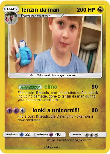 Pokemon tenzin da man