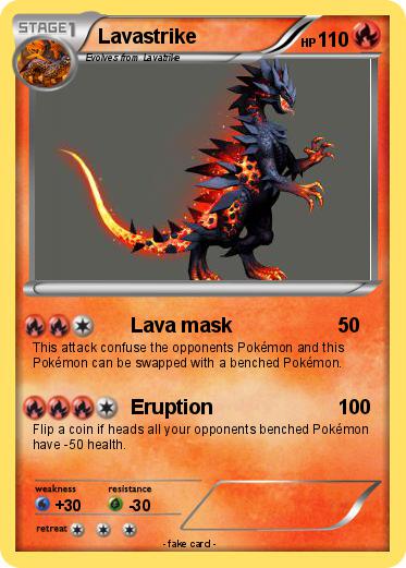 Pokemon Lavastrike