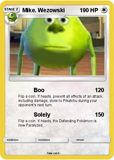 Pokemon Mike. Wezowski