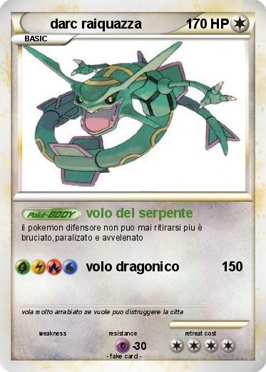 Pokemon darc raiquazza