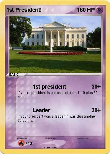 Pokemon 1st President!