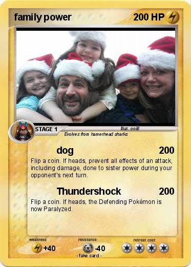 Pokemon family power