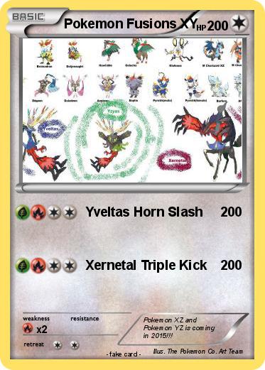 Pokemon Pokemon Fusions XY