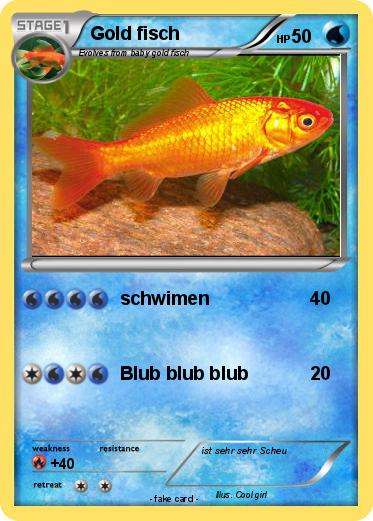 Pokemon Gold fisch
