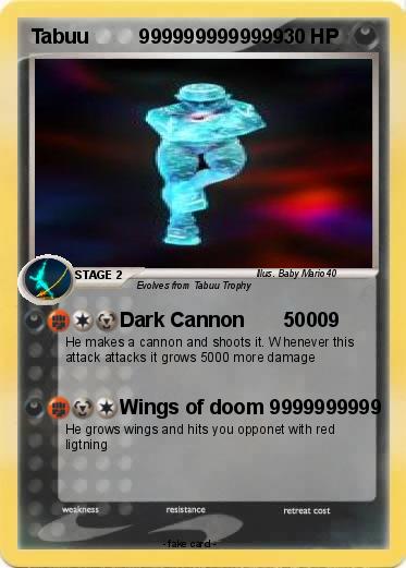 Pokemon Tabuu         9999999999999