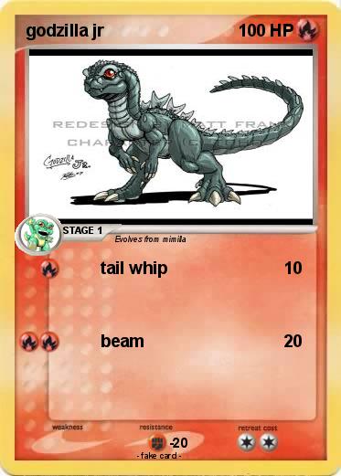 Pokemon godzilla jr