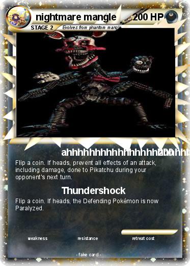 Pokemon nightmare mangle