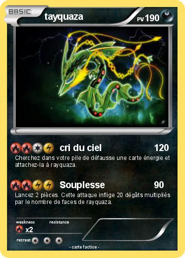 Pokemon tayquaza