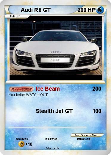 Pokemon Audi R8 GT