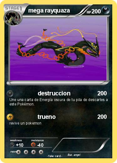 Pokemon mega rayquaza