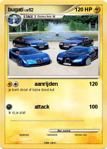 Pokemon bugati