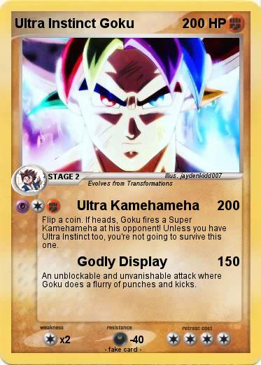 Pokemon Ultra Instinct Goku