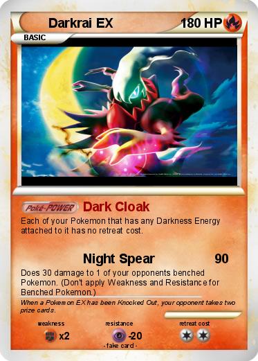 Pokemon Darkrai EX