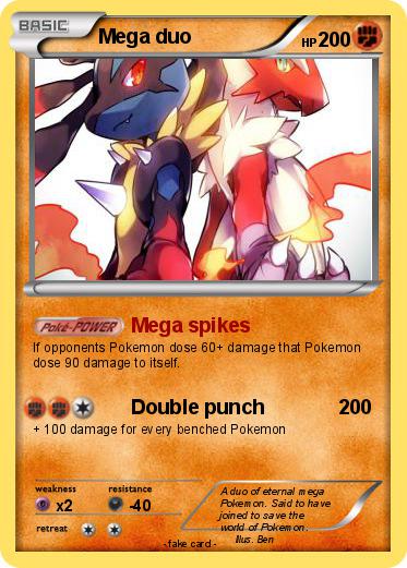 Pokemon Mega duo
