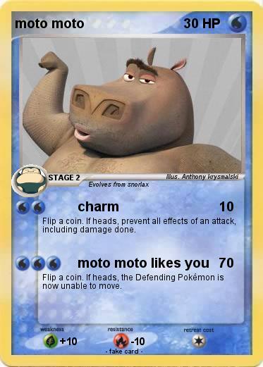 Pokemon moto moto