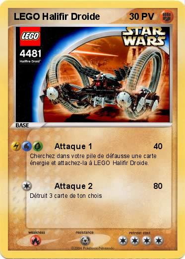 Pokemon LEGO Halifir Droide