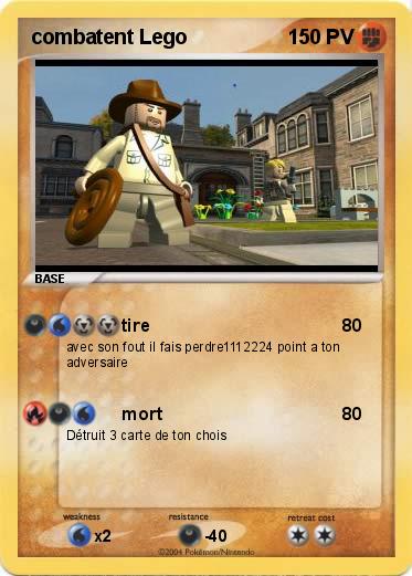 Pokemon combatent Lego