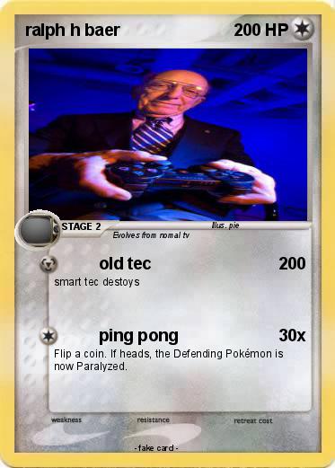 Pokemon ralph h baer