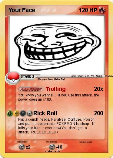 Pokemon Your Face