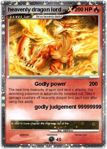 Pokemon heavenly dragon lord