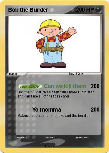 Pokemon Bob the Builder
