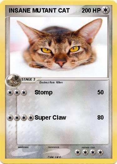 Pokemon INSANE MUTANT CAT