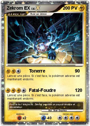 Pokemon Zekrom EX