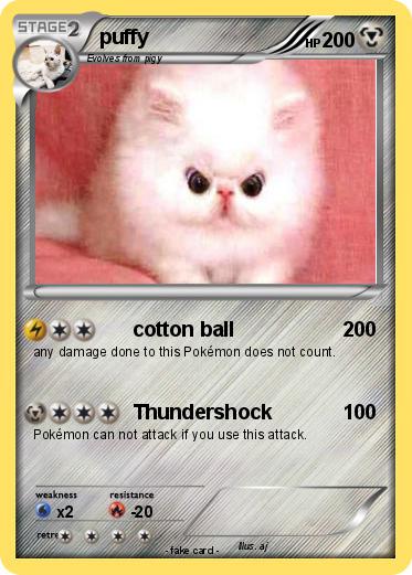 Pokemon puffy