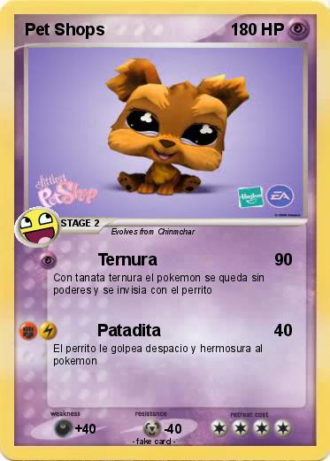 Pokemon Pet Shops