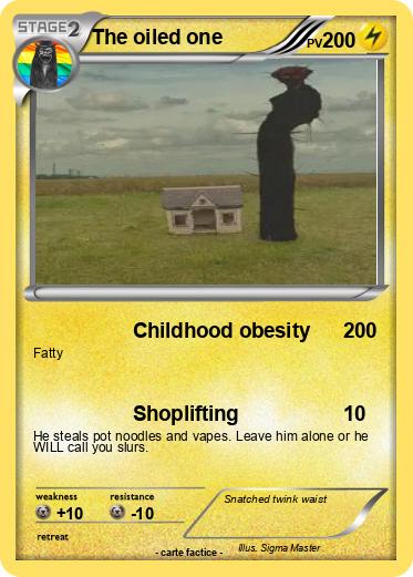 Pokemon The oiled one