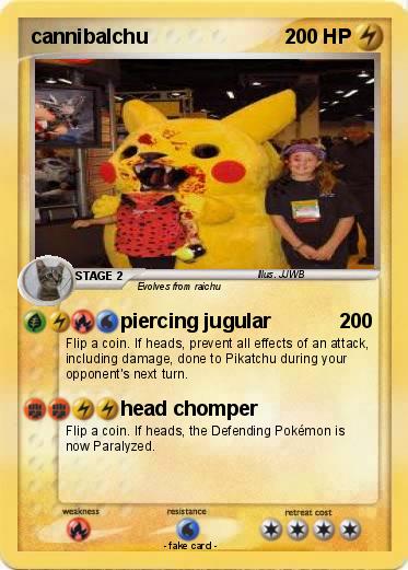 Pokemon cannibalchu