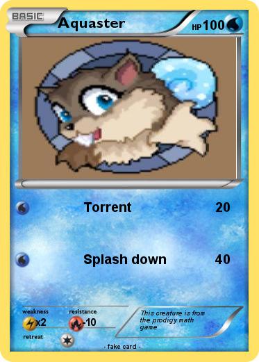 Pokemon Aquaster