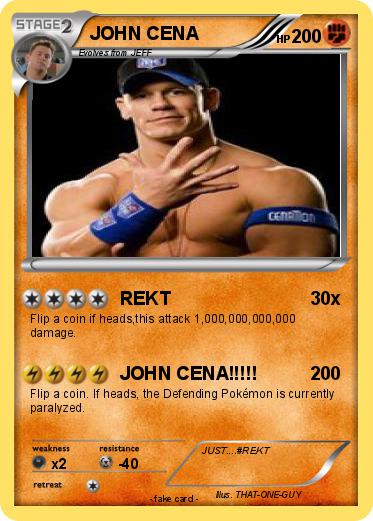 Pokemon JOHN CENA