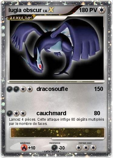 Pokemon lugia obscur
